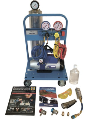 Установка для заправки автомобильных кондиционеров System Mobil Cleaning SMC 402-1 С Установка для заправки автомобильных кондиционеров System Mobil Cleaning SMC 402-1 С