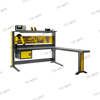 Рабочее место (стол) монтажника радиоаппаратуры KronVuz Pro WP-1100T-SLV Рабочее место (стол) монтажника радиоаппаратуры KronVuz Pro WP-1100T-SLV