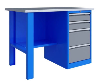 Верстак однотумбовый Верстакофф TNC 121.14.1 Верстак однотумбовый Верстакофф TNC 121.14.1