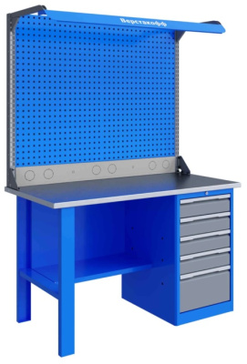 Верстак однотумбовый Верстакофф TNC 141.15.2-2FR Верстак однотумбовый Верстакофф TNC 141.15.2-2FR