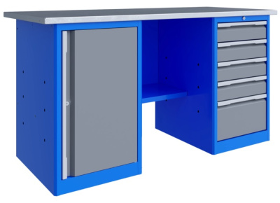 Верстак двухтумбовый Верстакофф TNC161.57.1 Верстак двухтумбовый Верстакофф TNC161.57.1