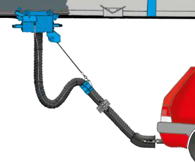 Рельсовая вытяжная система Filcar TEST-LINE-B-9