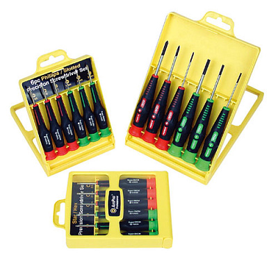 Набор отверток 6 предметов (крест и шлиц)